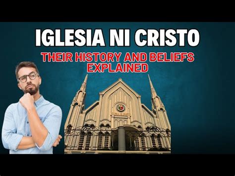 IGLESIA NI CRISTO Isa Nga Bang Kulto Iglesianicristo Inc Jesusisgod