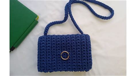 An Elegant Crochet Crossbody Bag Tutorial Youtube