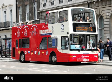 London sightseeing bus, London, England, United Kingdom, Europe Stock ...