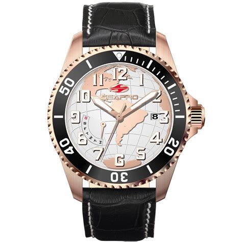 Seapro Men's Voyager Black Dial Watch - SP2744 | Seapro Watches