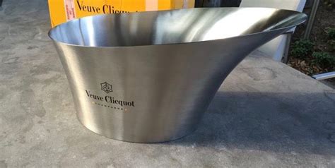 Veuve Clicquot Large Stainless Steel Ice Bucket Fits Catawiki