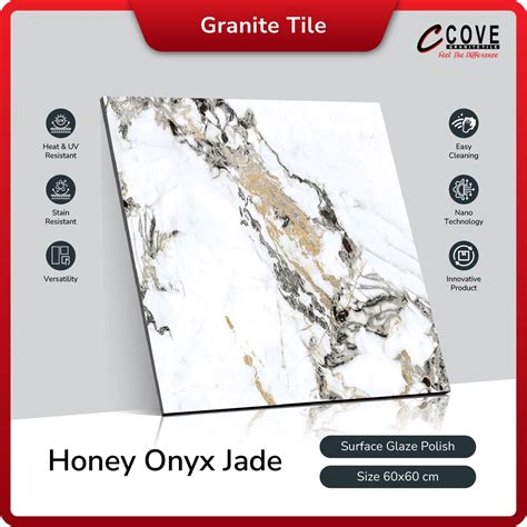 Jual Cove Granite Tile Honey Onyx Jade X Granit Lantai Dinding