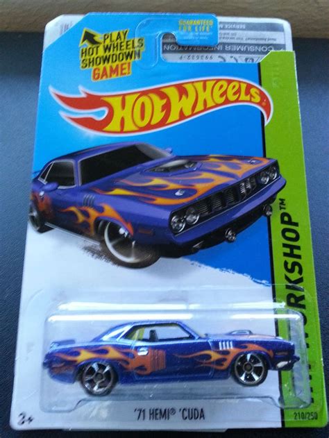 Hot Wheels 71 Hemi Cuda New Release For 2015 Rare Hot Wheels Hemi Cuda Mattel Hot Wheels