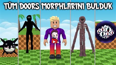 Tüm Doors Morphlarını Bulduk Roblox Doors Morph YouTube