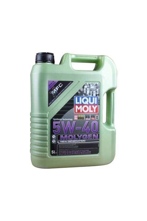 Liqui Moly Lıquı Moly Molygen New Generatıon 5w-40 Motor Yağı 5 Lt ...