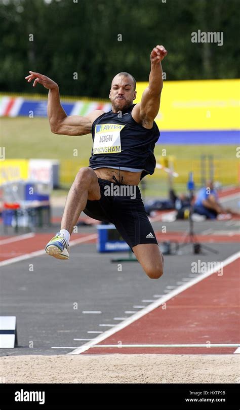 Nathan Morgan Long Jump Alexander Stadium Birmingham England 12 July