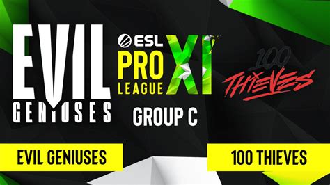 Csgo Evil Geniuses Vs Thieves Inferno Map Esl Pro League