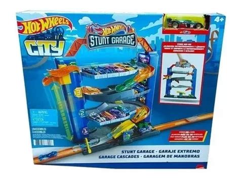 Pista Hot Wheels City Garagem De Manobras Mattel Carrinho Parcelamento Sem Juros