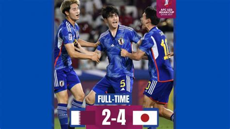 Hasil Qatar Vs Jepang U23 Samurai Biru Bungkam Tuan Rumah Dengan Skor