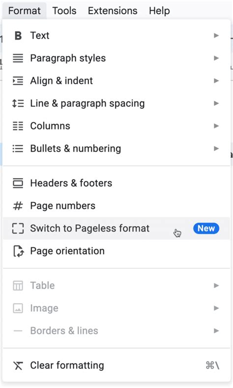 It S Time Switch To Pageless In Google Docs Teacher Tech With Alice