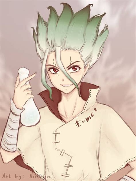 Senku By Heirozen Dr Stone Anime Shows Dr Stone Fanart