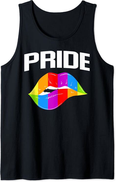 Gay Pride Kleidung LGBT Regenbogenfahne Heart Pride Tank Top Amazon De Fashion