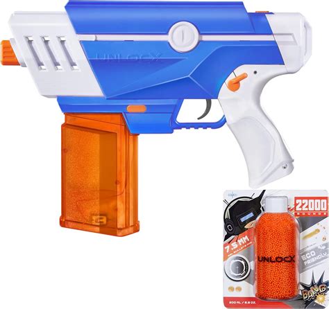 Amazon Unlocx V Gel Ball Blaster With Gel Ball Ammo Bundle