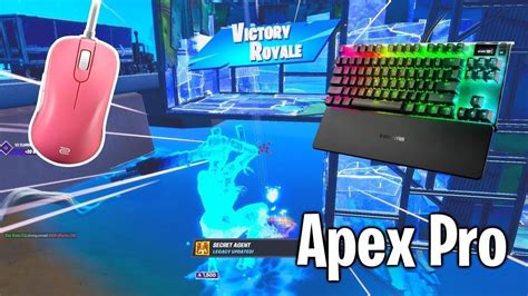 Steelseries Apex Pro Asmr Chillsatisfying Keyboard Fortnite Omnipoint