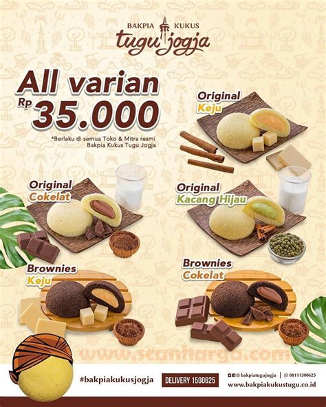 Harga Promo Bakpia Kukus Tugu Jogja Maret 2020 - scanharga