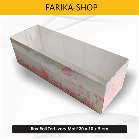 Jual Kardus Roll Tart Isi Pcs Kotak Dus Box Roll Cake Bolu Gulung