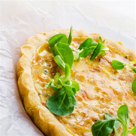 Recette tarte à l oignon facile Marie Claire