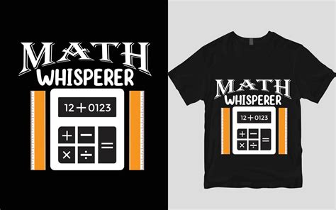 Math T Shirt Design 9450191 Vector Art At Vecteezy