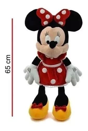 Peluche Minnie Mouse Original Disney 65 Cm Grande Cuotas sin interés