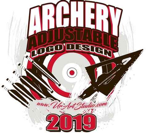 ARCHERY ADJUSTABLE LOGO DESIGN EPS, AI, PDF - UrArtStudio