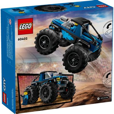 Lego City Niebieski Monster Truck