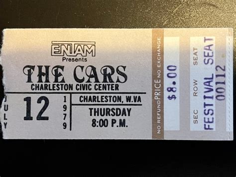 The Cars Concert & Tour History | Concert Archives