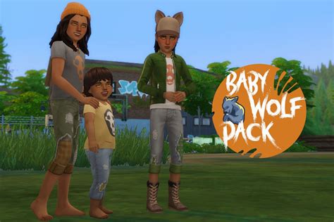 Baby wolf pack a small cc set for little wolves – Artofit