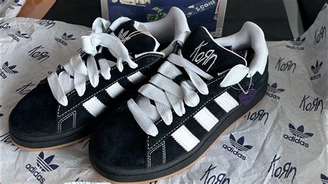 Unboxing The Unreleased Korn Adidas Originals Campus S Black In Hand