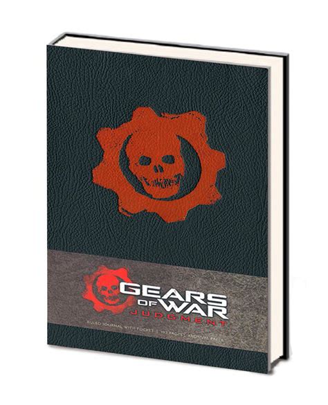 Libreta Gears Of War Logo Negra Gameplanet