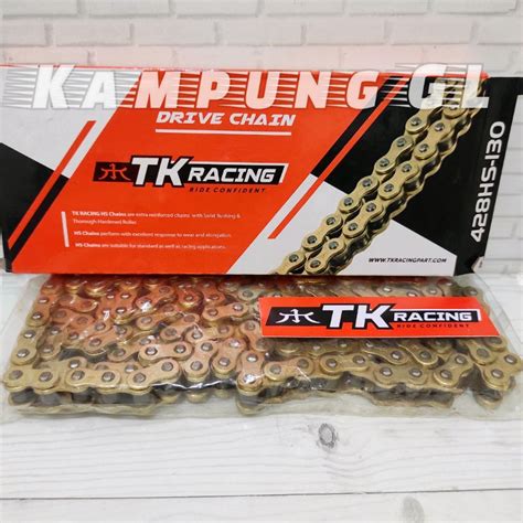 Jual Rantai Gold TK Racing HS 428 130 140 CB CBR 150 Vixion Satria FU