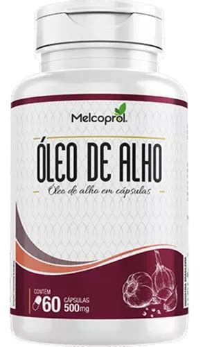 Suplemento En C Psulas Melcoprol Aceite De Ajo En C Psulas Fibras