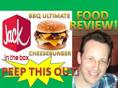 Jack In The Box® Bbq Ultimate Cheeseburger™ Review Peep This Out Youtube