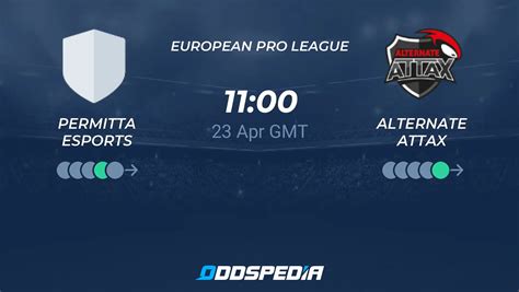 Permitta Esports Vs ALTERNATE ATTaX Predictions Odds Live Score Stats