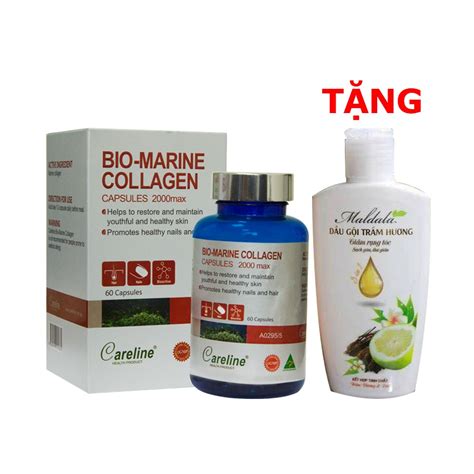 [chÍnh HÃng] Viên Uống Đẹp Da Bio Marine Collagen Capsules 2000max Số 1 Tại Úc Hộp 60v Shopee