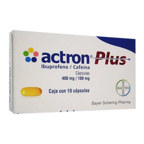 Actron Plus ¿qué Es Y Para Qué Sirve Dosis