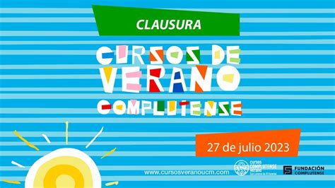 Acto De Clausura De Los Cursos De Verano De San Lorenzo Del El Escorial