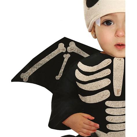 Horror Kostüm Fledermaus Skelett Kostüm Baby Kleinkind Overall