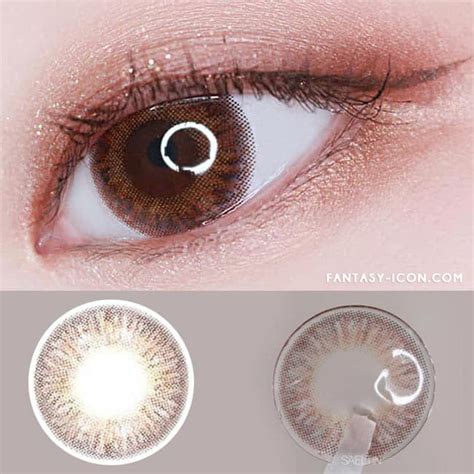 Toric Lens Elsa Diana Brown Colored Contacts For Astigmatism Fantasy Icon