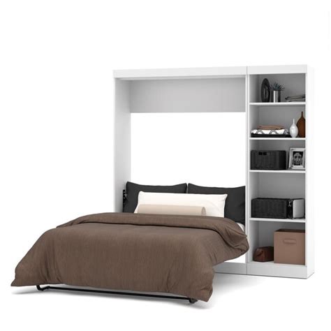 Bestar Pur White Full Composite Murphy Bed 26898-17 at Lowes.com