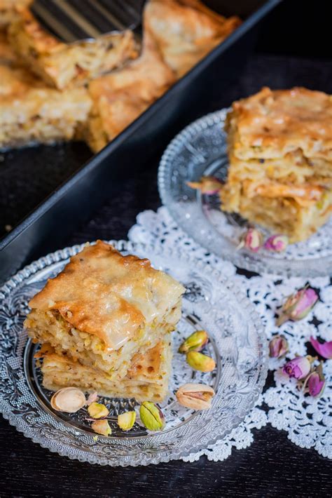 Dobra Hrana Baklava S Pistacijama Kardamomom I Ru Inom Vodicom