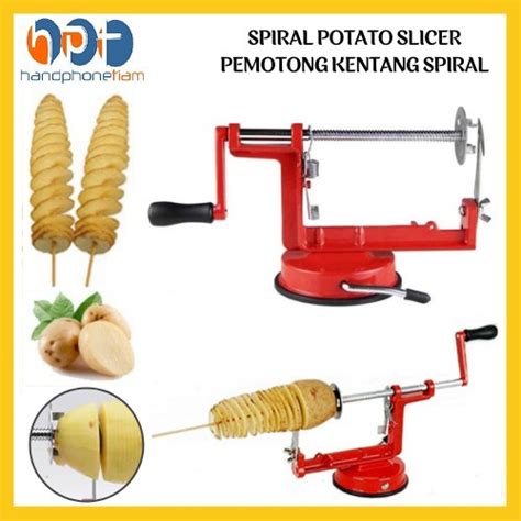 Jual Spiral Potato Slicer Alat Pemotong Kentang Spiral Potato Slice