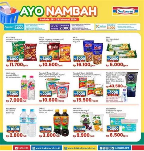 Katalog Promo Indomaret Super Hemat Periode Februari