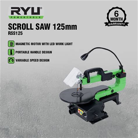 Jual Ryu Scroll Saw Mm Mesin Gergaji Meja Ukir Kayu Perkakas