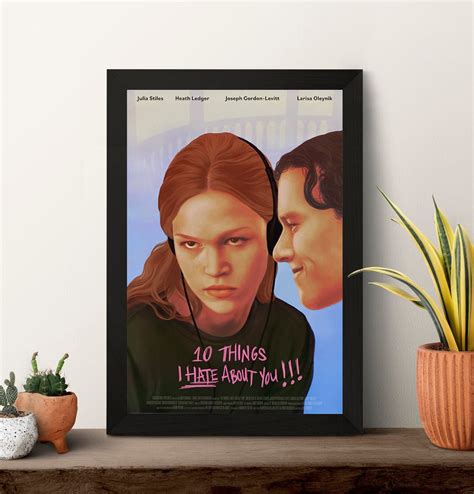 10 Things I Hate About You Movie Poster High Quality Print Photo Wall ...