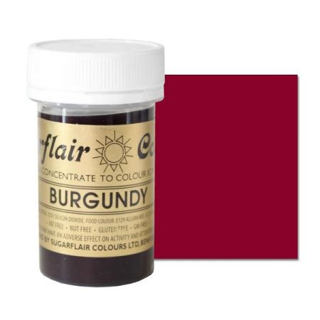 Rosso Bordeaux Linea Spectral Colorante In Gel Concentrato Burgundy