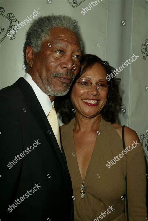 Morgan Freeman Wife Editorial Stock Photo - Stock Image | Shutterstock