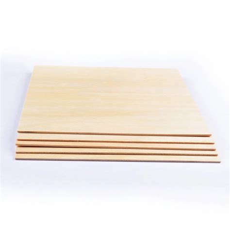 5 шт. 200x200x2 мм Незавершенное ремесло липа деревянные листы для DIY ...