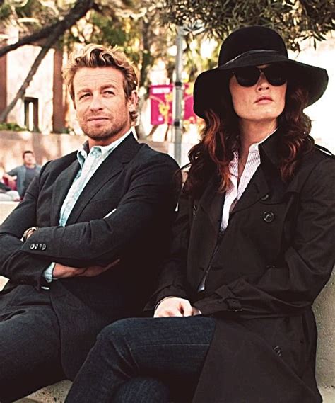 Jisbon The Mentalist Jane And Lisbon The Mentalist Simon Baker Patrick Jane