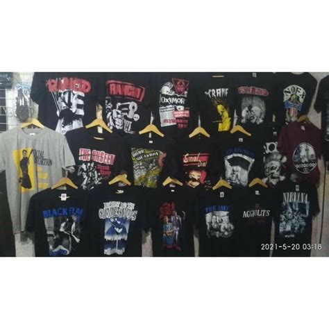 Jual Kaos Band Punk Hardcore Skinhead Ska Grosir Shopee Indonesia