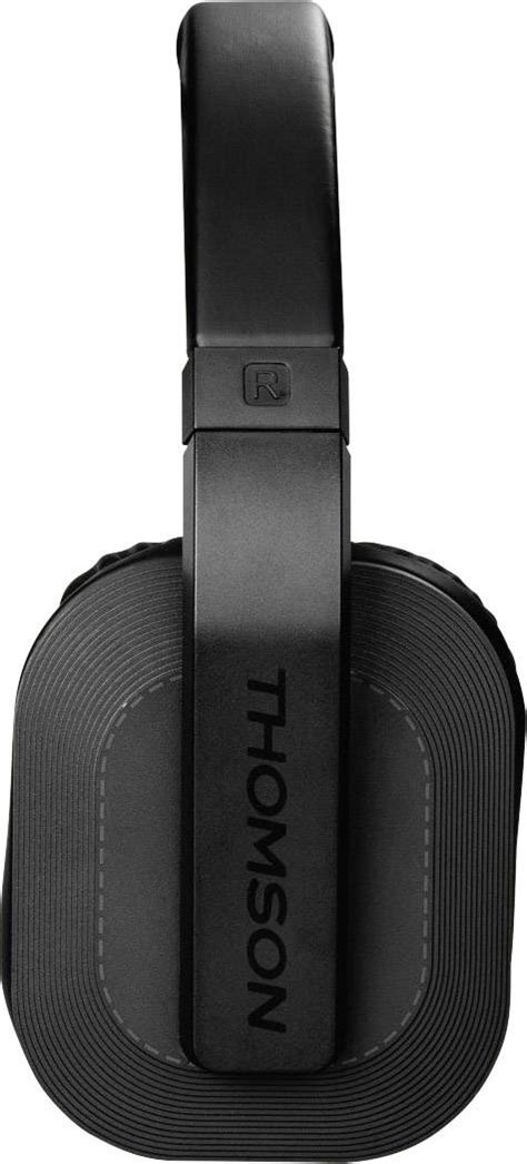 Thomson Whp Pour Tv Casque Supra Auriculaire Sans Fil Noir Volume